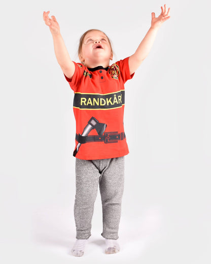 T-Shirt Fire-Fighter aus Bio-Baumwolle 98-104 cm
