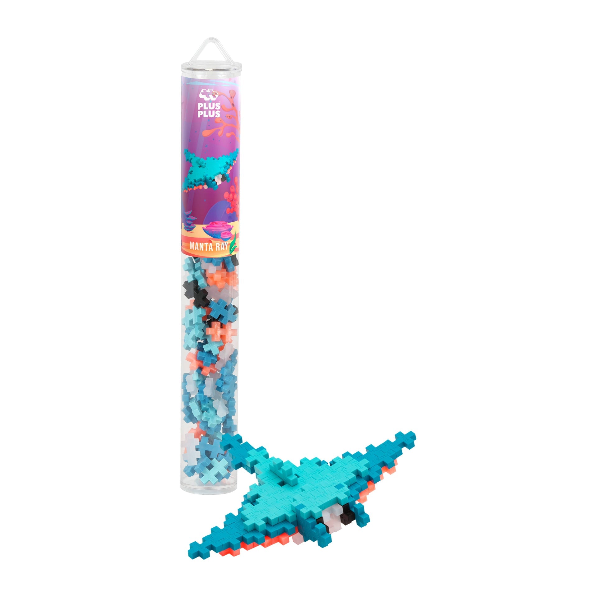 tube 100 pcs animaux jeu de construction plus plus