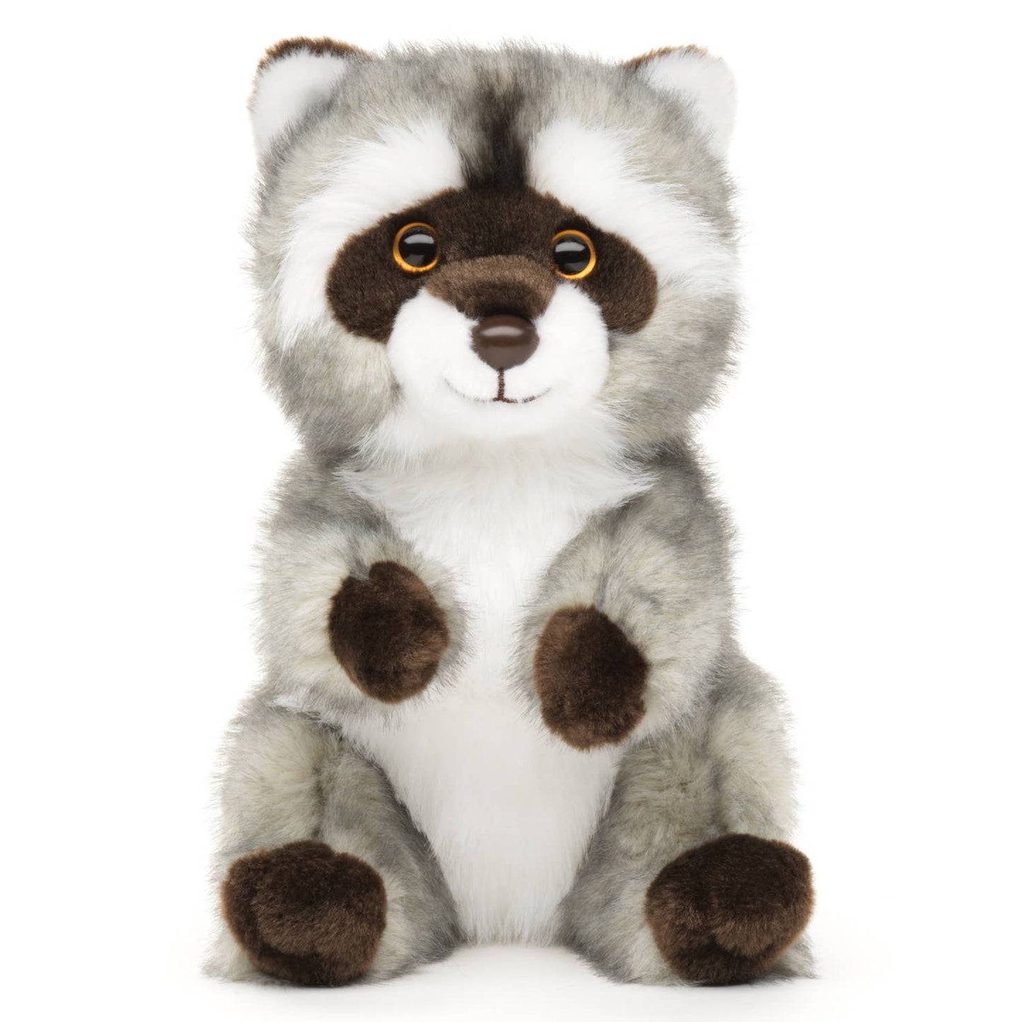 Peluche Raton laveur, assis