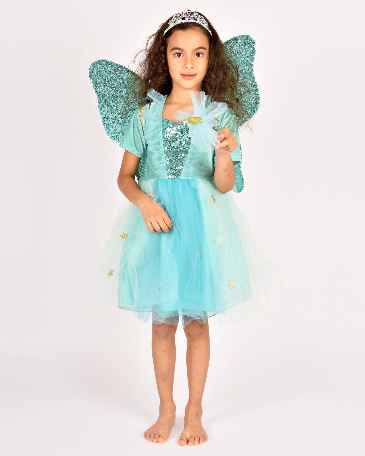 Verkleidung Den Goda Fen mit Accessoires 98-104 cm 2-4 Jahre