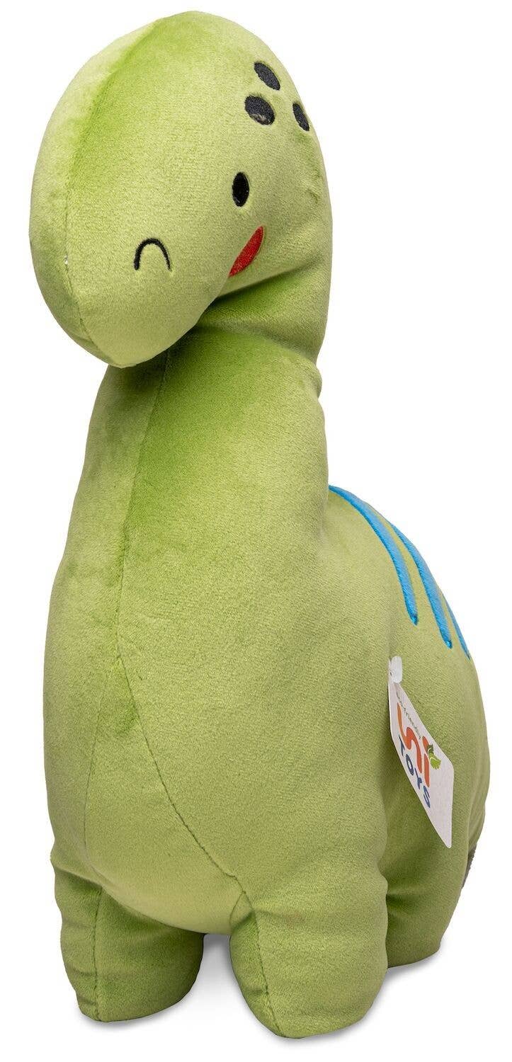Plüschkissen Grüner Dinosaurier
