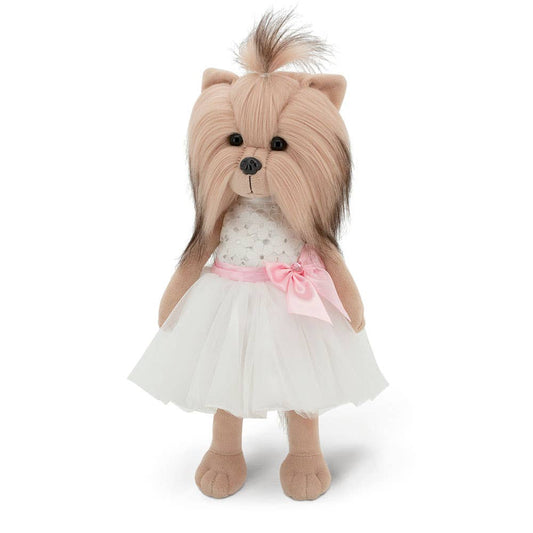 Poupée chien Lucky Yoyo : Élégance-38cm