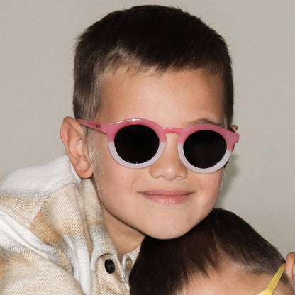 Lunettes de soleil Enfant Hop'Pop – Bicolore Transparent – CAT 3
