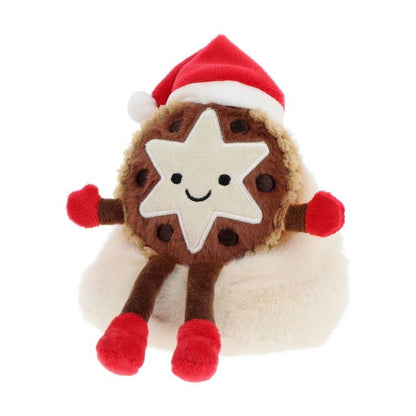 Peluche festive Cosy Season Keeleco 18 cm – 4 modèles