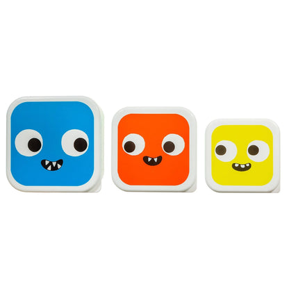 Monster Snack Boxes - Set of 3