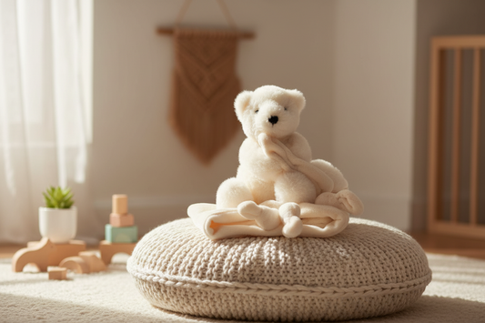 Doudou Ours Polaire Blanc