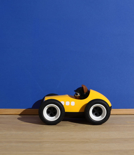 Voiture Egg Karlos - Sunnysider - Jaune | Playforever