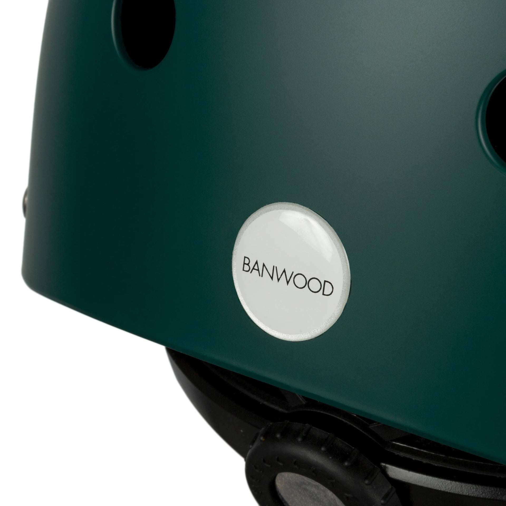 casque enfant vert mat banwood
