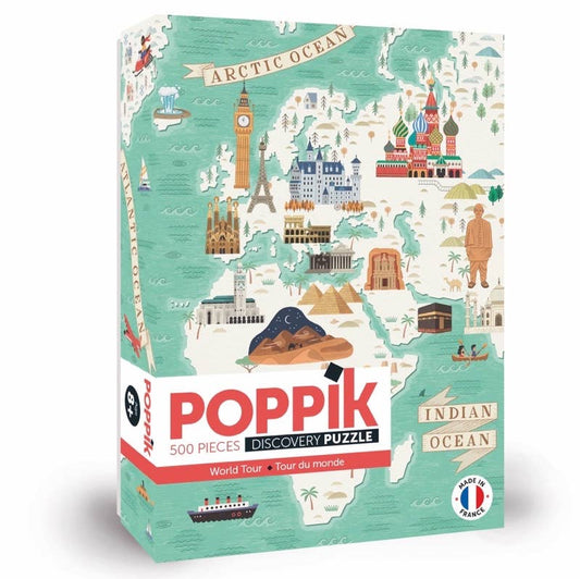 Puzzle - Tour du monde - 500 pièces