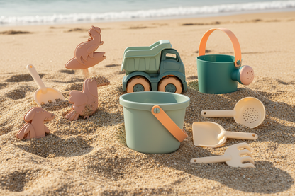 Seegrünes Strandspielzeugset