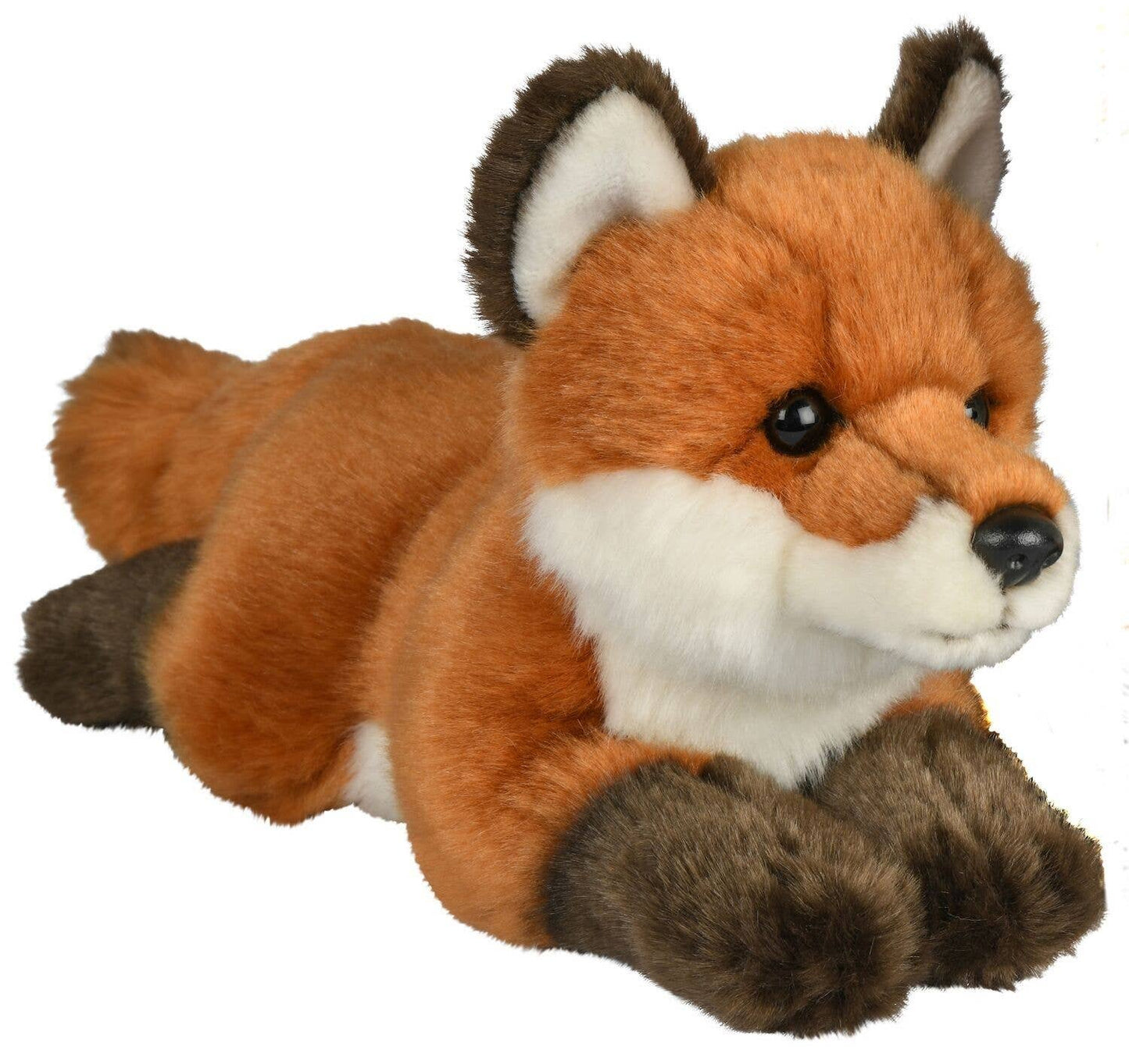 Rotfuchs-Plüschtier, liegend
