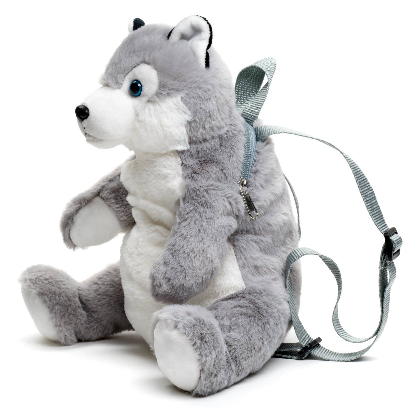 Sac à dos en peluche (Husky) - 35 cm (hauteur) Uni Toys