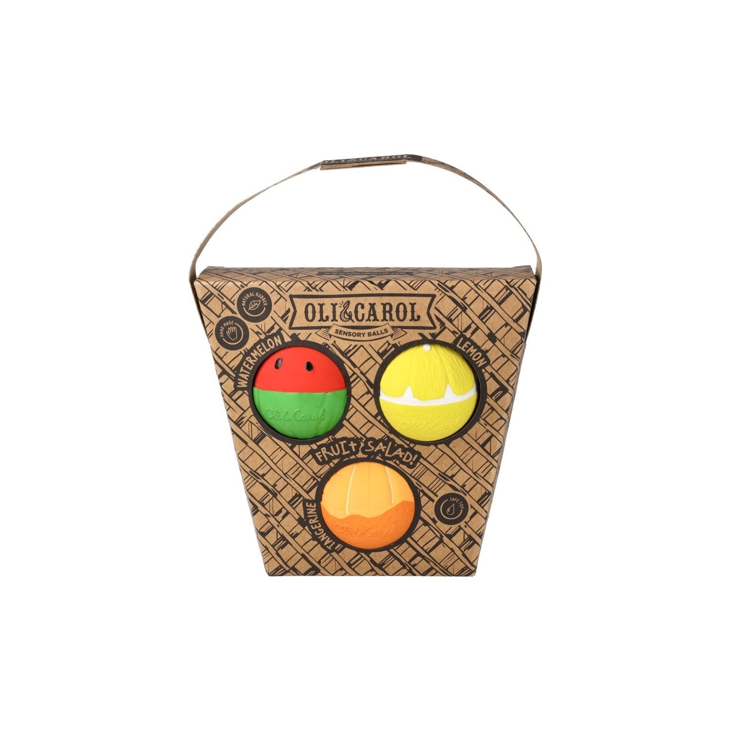 Salade de fruits – Balles sensorielles bébé