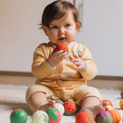Salade de fruits – Balles sensorielles bébé – vue produit 4