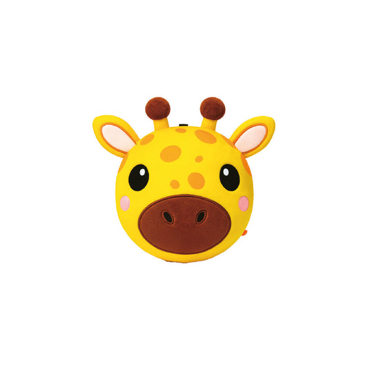 Coussin de voyage ZooNap Girafe avec masque de sommeil
