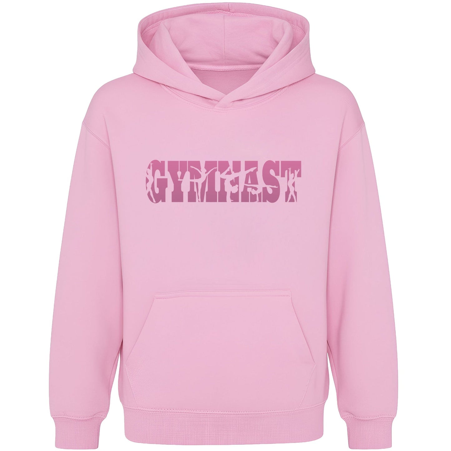 Sweat à capuche gymnastique – Fringoo Gymnastic for Cotton Rich Soft Hooded – Gymnast rose