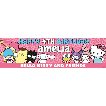 Bannière d’anniversaire – Hello Kitty
