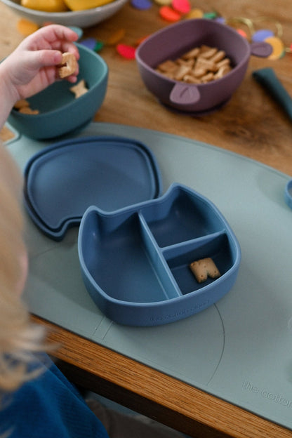 Bol à manger Lili l'Ours Silicone Blush