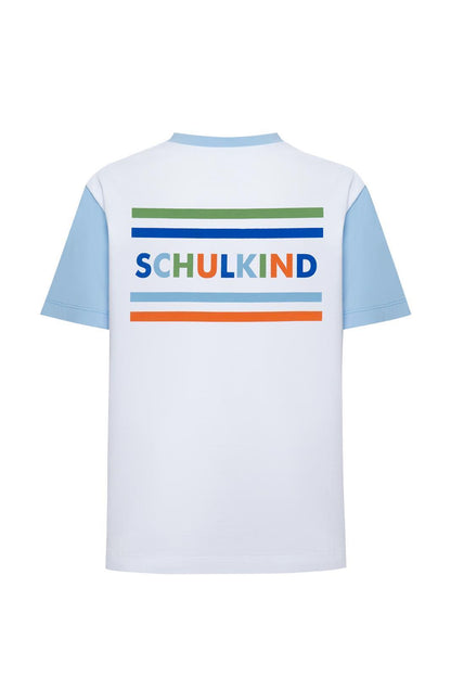 T-shirt Schulkind bleu clair – vue produit 2