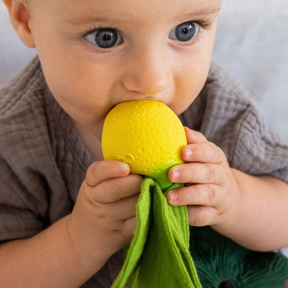 Lou le Citron – Mini doudou de dentition bébé – vue produit 2