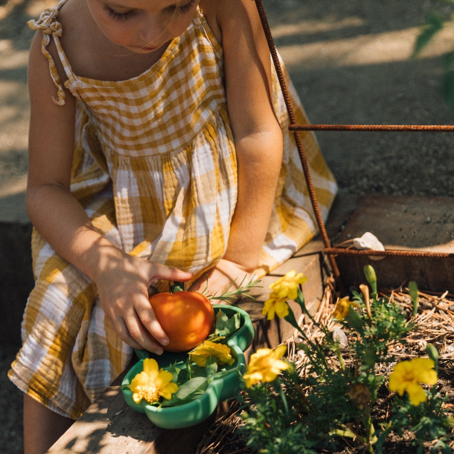 Kendall le Chou kale – Ensemble assiette et cuillère bébé – vue produit 5