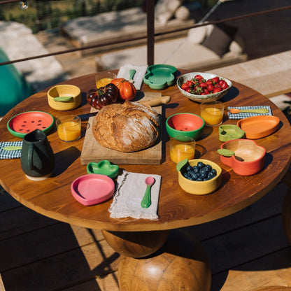 Kendall le Chou kale – Ensemble assiette et cuillère bébé – vue produit 6