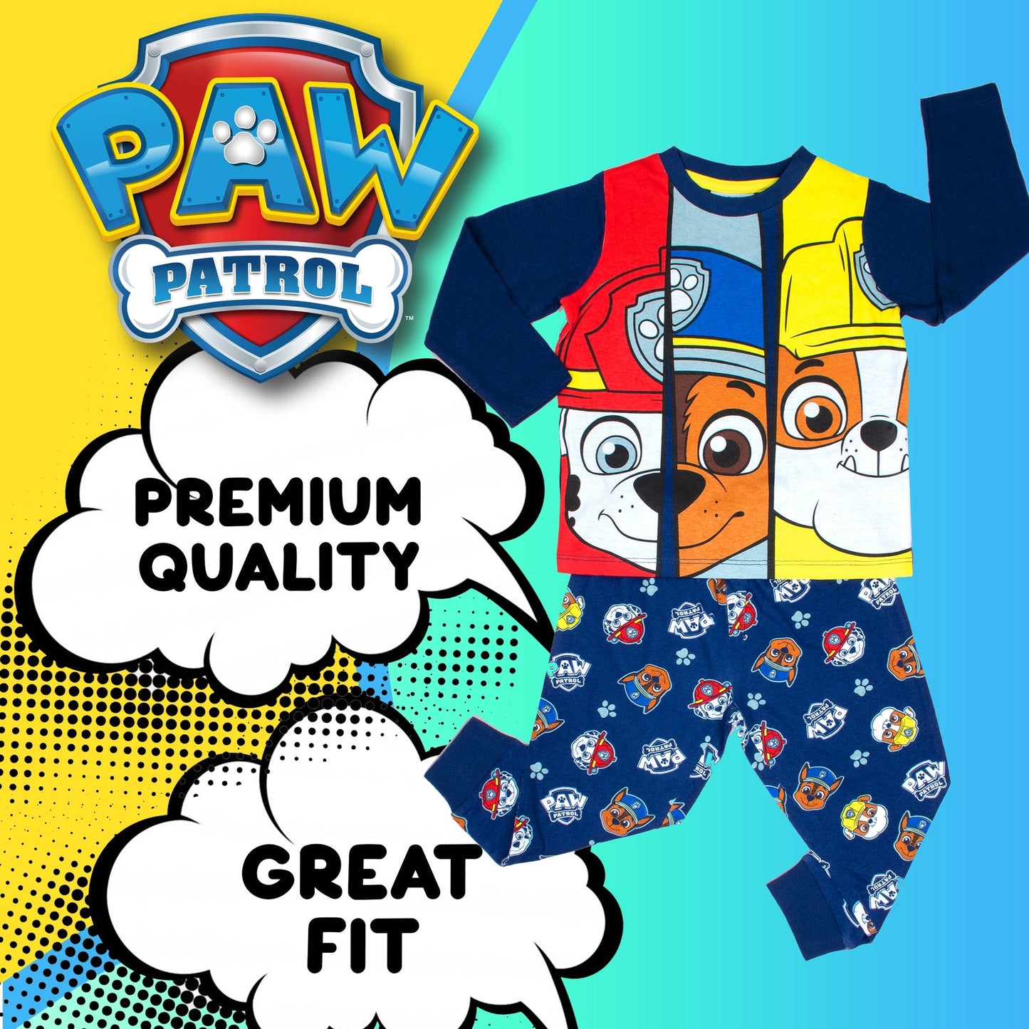 Pat’ Patrouille Pyjama – Navy