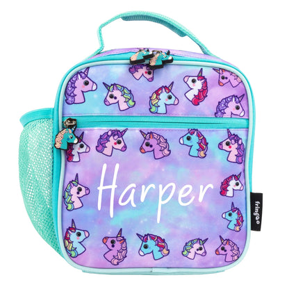 Sac repas – pastel licornes