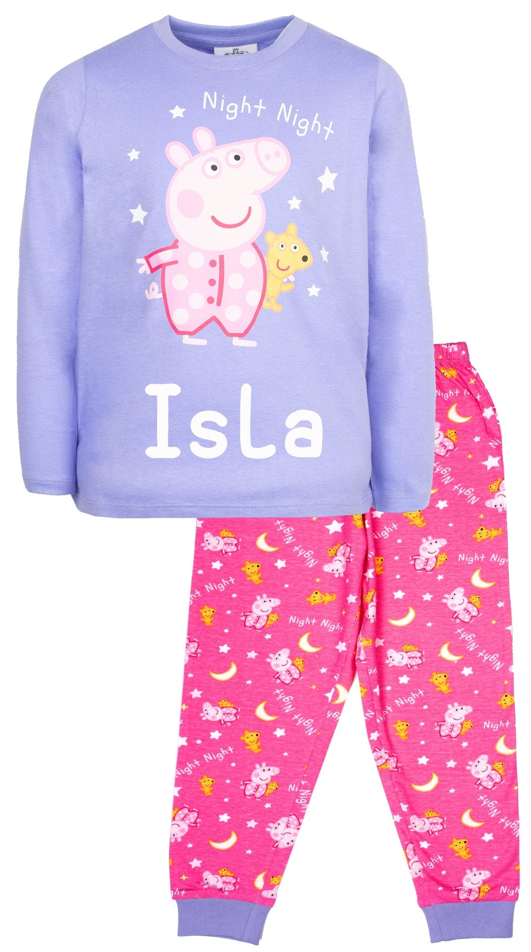 Peppa Pig Pyjamas – rose & violet