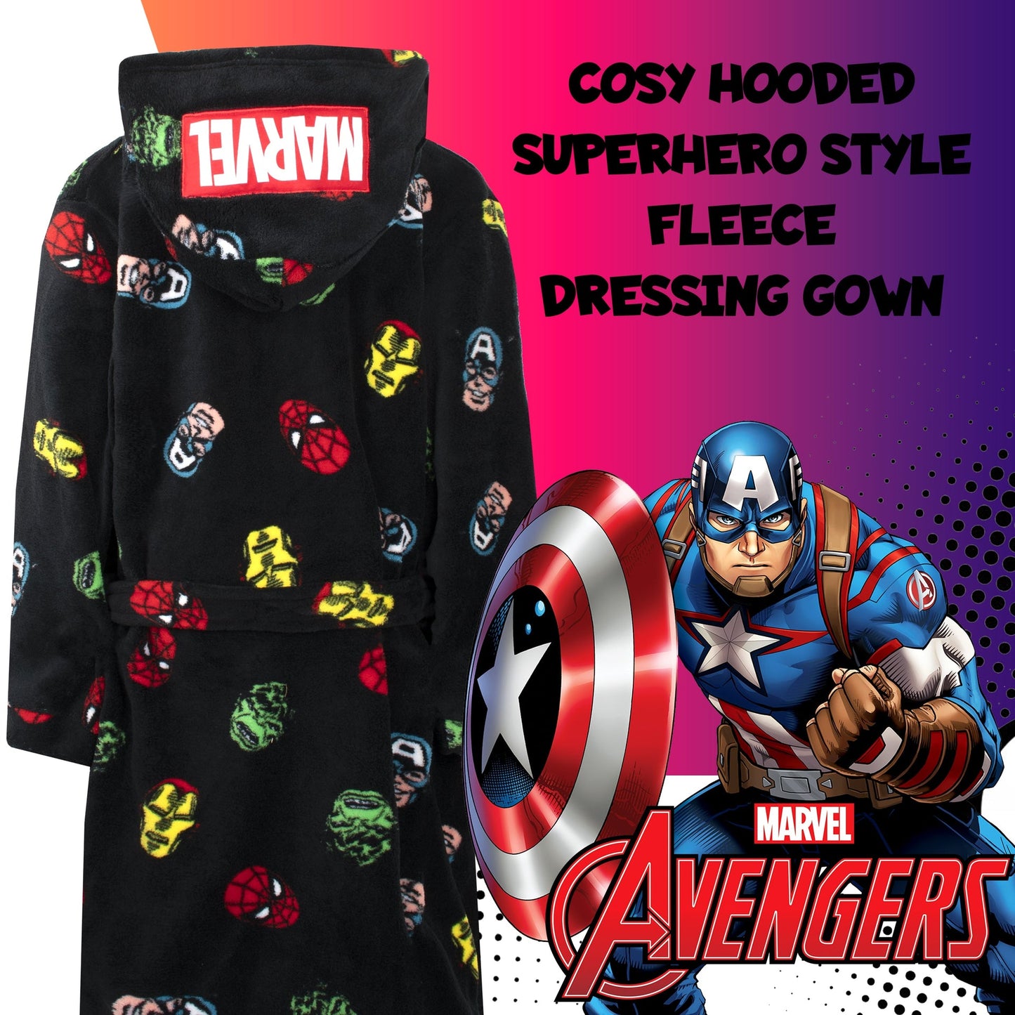 Marvel Dressing Gown