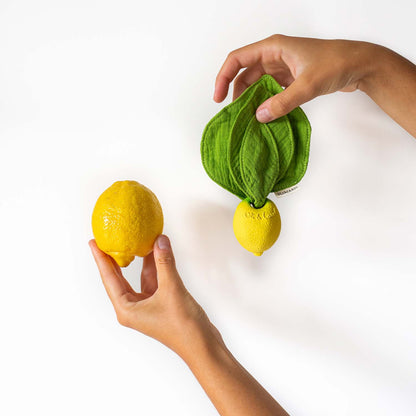 Lou le Citron – Mini doudou de dentition bébé – vue produit 9