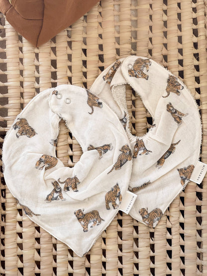 Set of 2 bandana bibs - MAEL