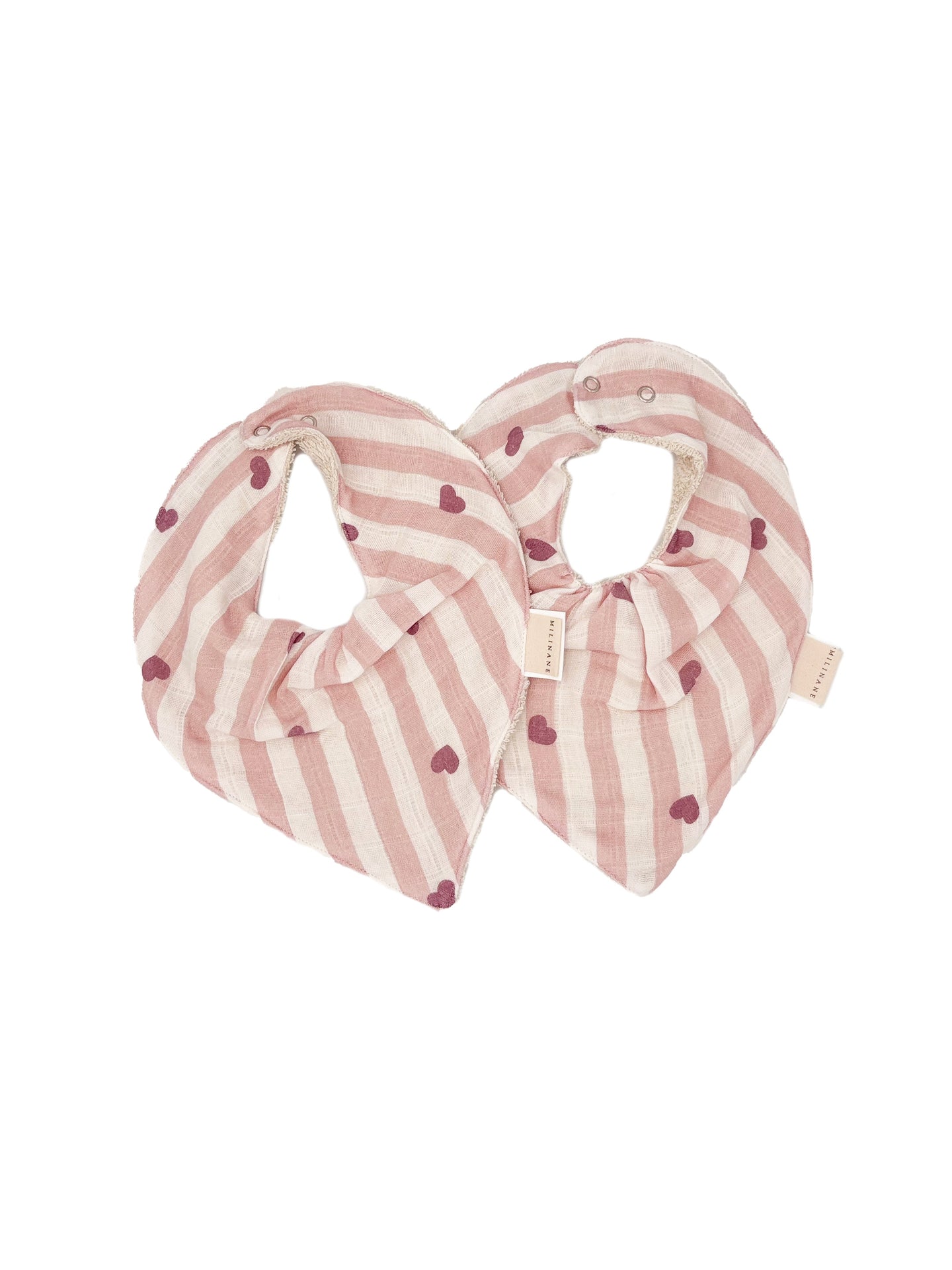Lot de 2 bavoirs bandana - MAEL