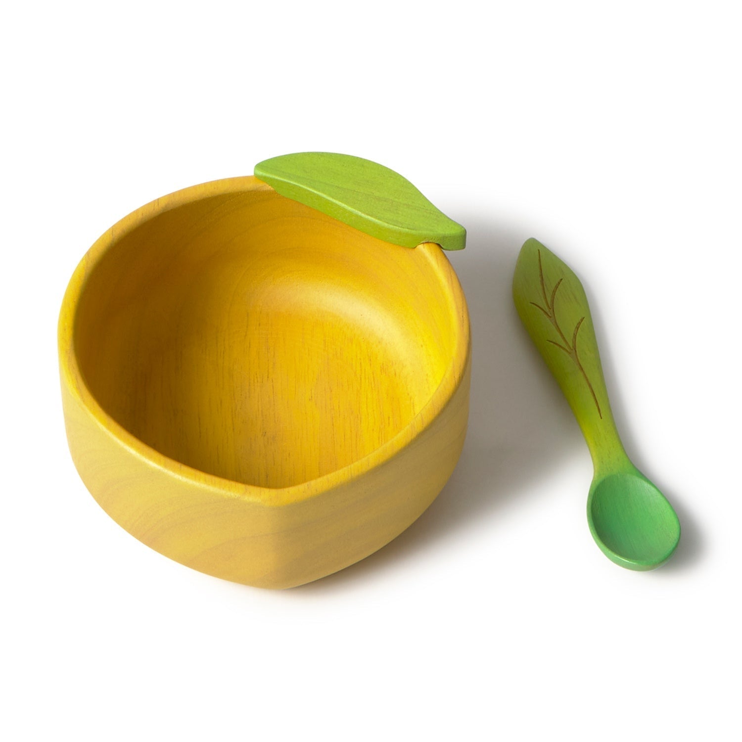 Lou le Citron – Ensemble bol et cuillère bébé