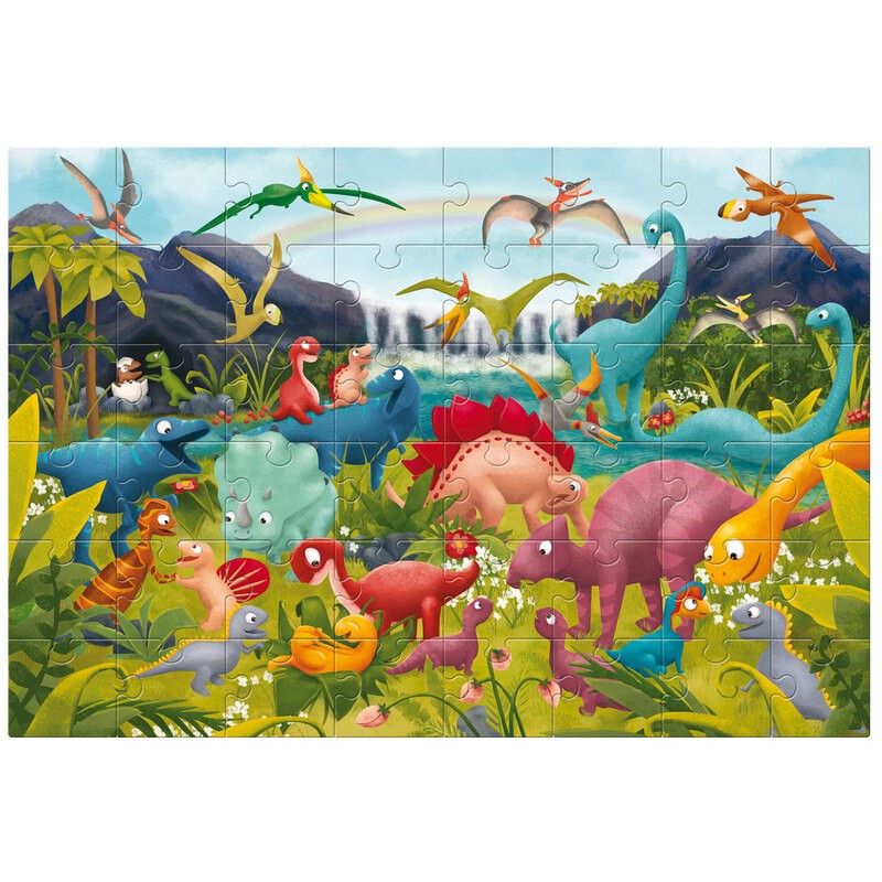 Riesenpuzzle - Dinosaurier 