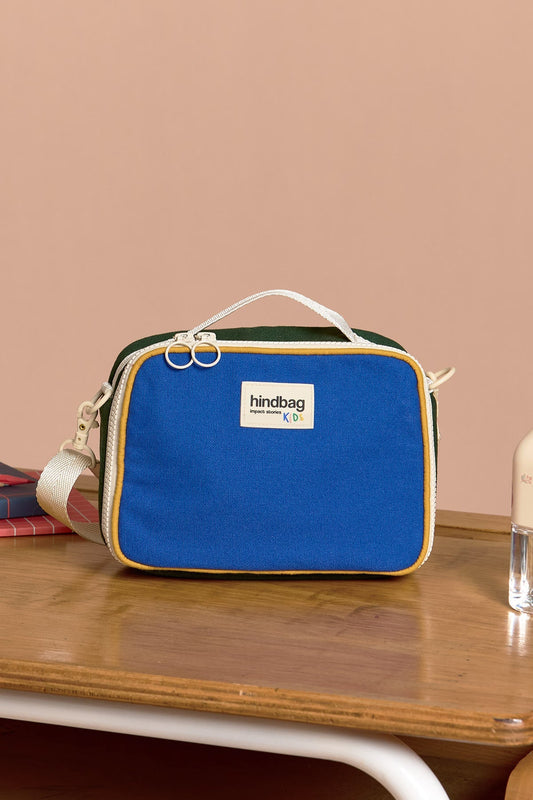 Lunchbag Kinder Elsa Dreifarbig Elektrisch Blau