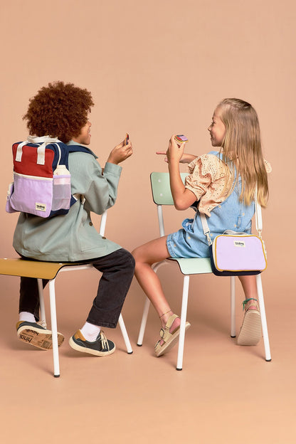 Brotdose Kinder Elsa Tricolore Lila