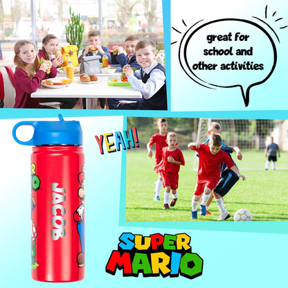 Gourde en acier inoxydable – Bottle – Mario Brothers