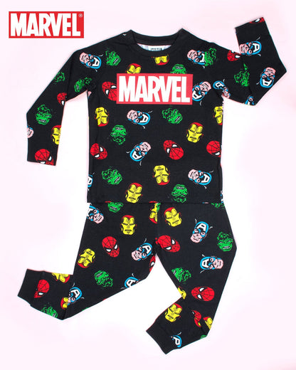 Marvel enfant Pyjama – noir