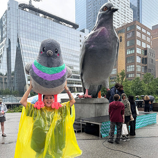 Massive Squishable Plüschtier – Taube