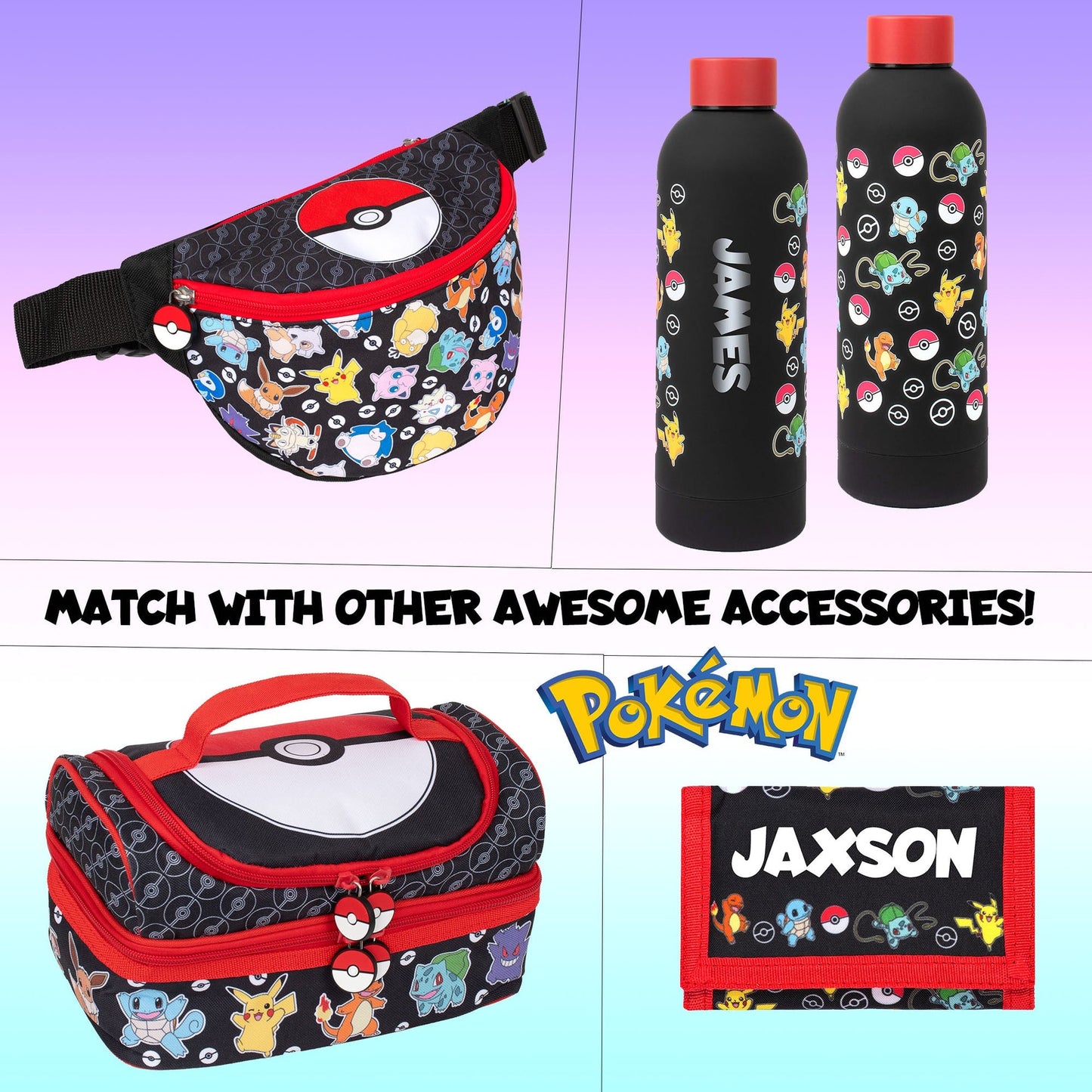 Enfant Sac à dos scolaire – Pokémon