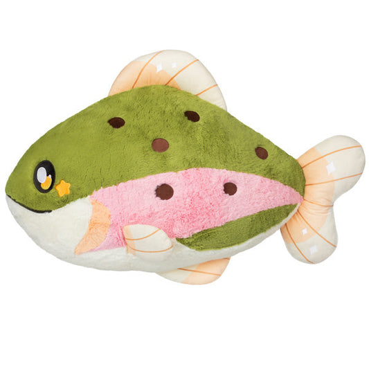 Mega Squishable Plüschtier – Regenbogenforelle