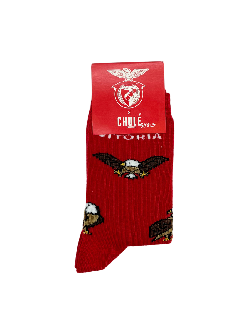 Chaussettes Enfant SL Benfica « Águia Vitória » - Chulé
