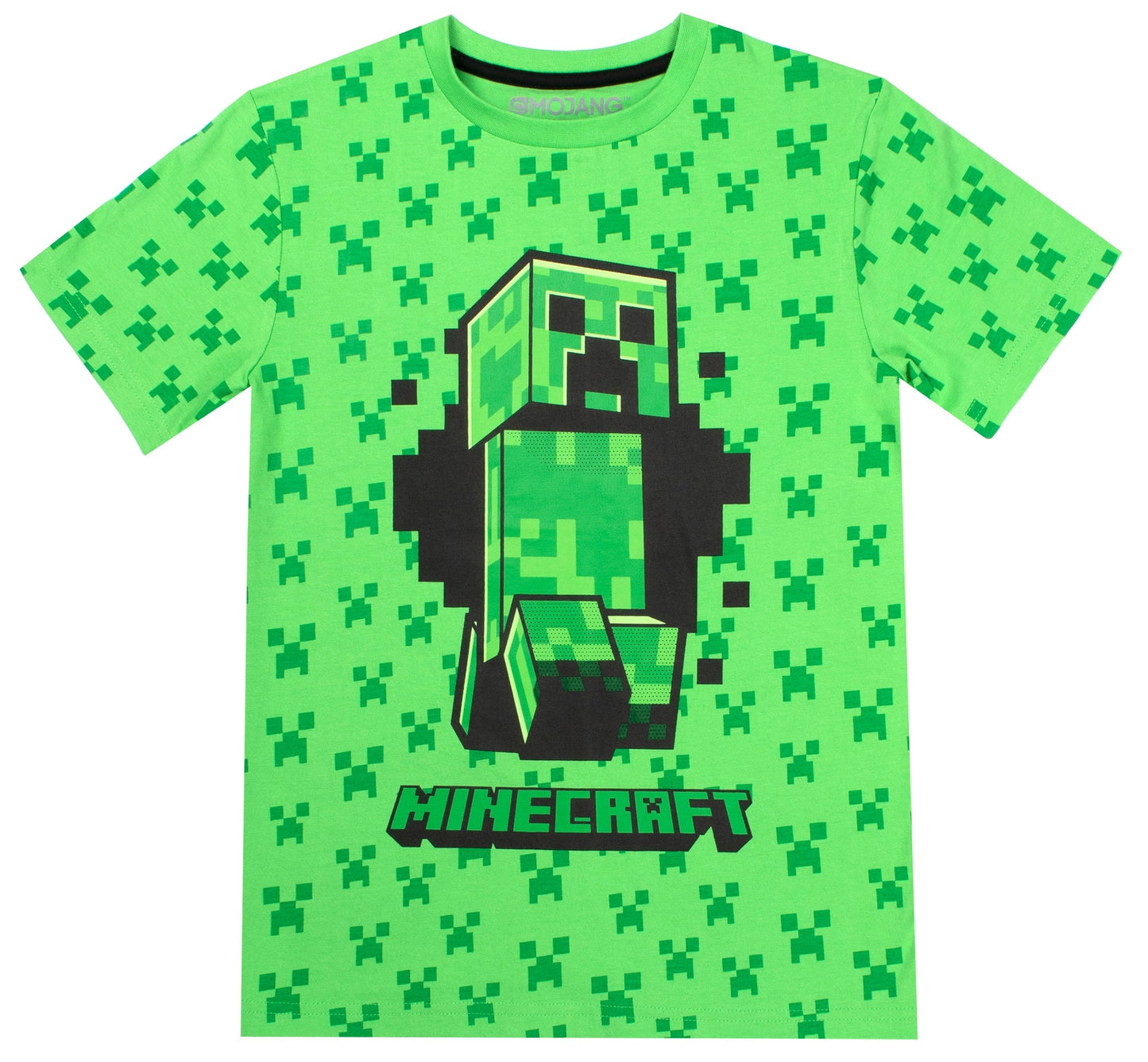 Minecraft Creeper T Shirt – vert