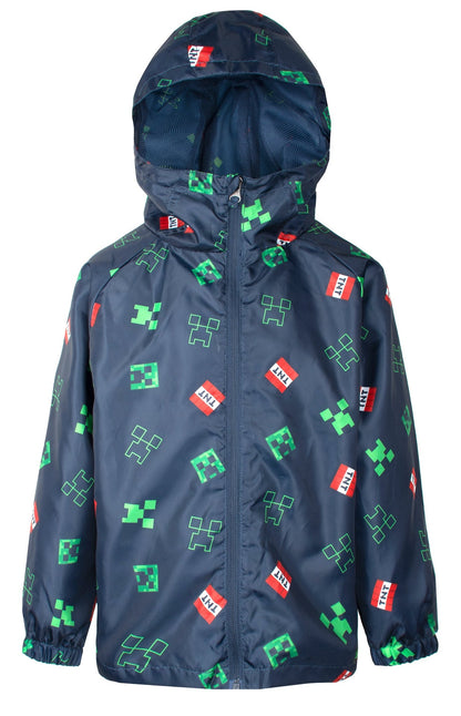 Veste imperméable Minecraft – Navy bleu Waterproof