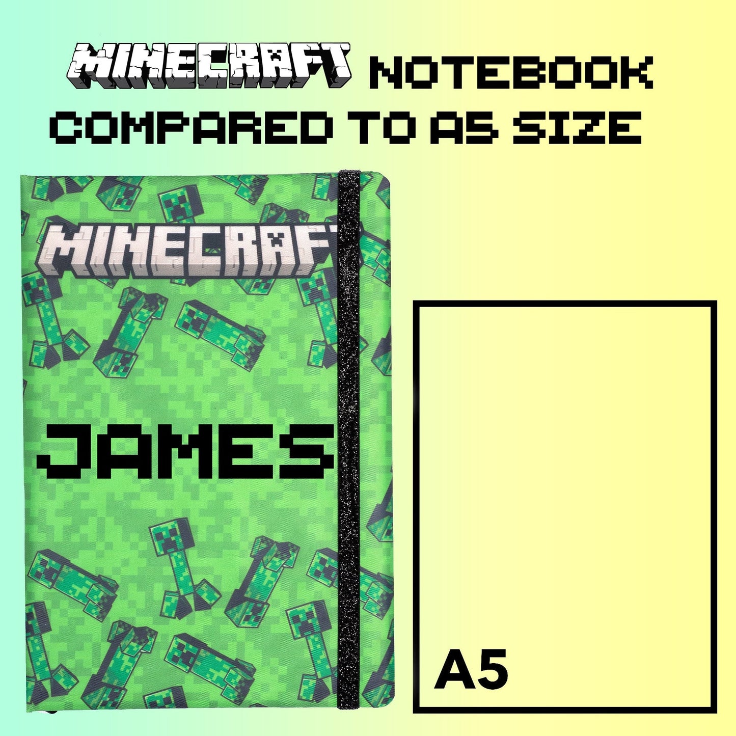 Minecraft Carnet – vert