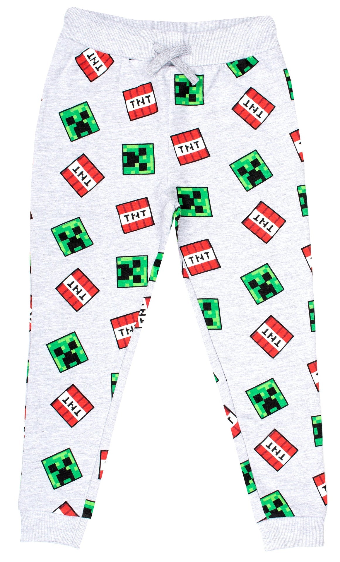 Minecraft Joggers – gris Pattern