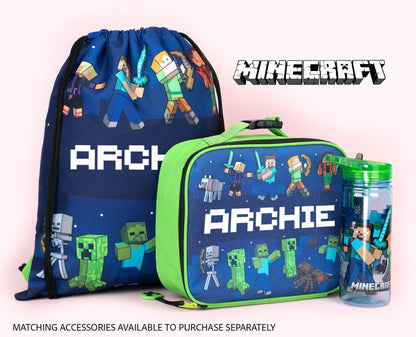 Sac à cordon – Official Minecraft Minecraft bleu | PE Bag | Fringoo