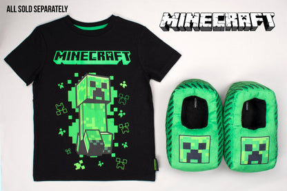 Minecraft Creeper T Shirt – noir