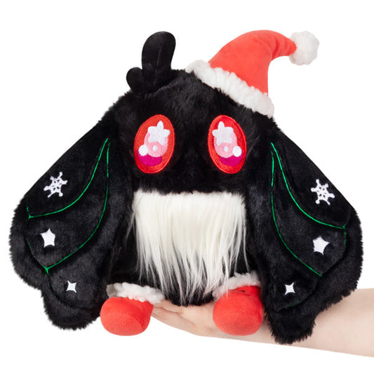 Peluche Mini Squishable – Bébé Mothman de Noël